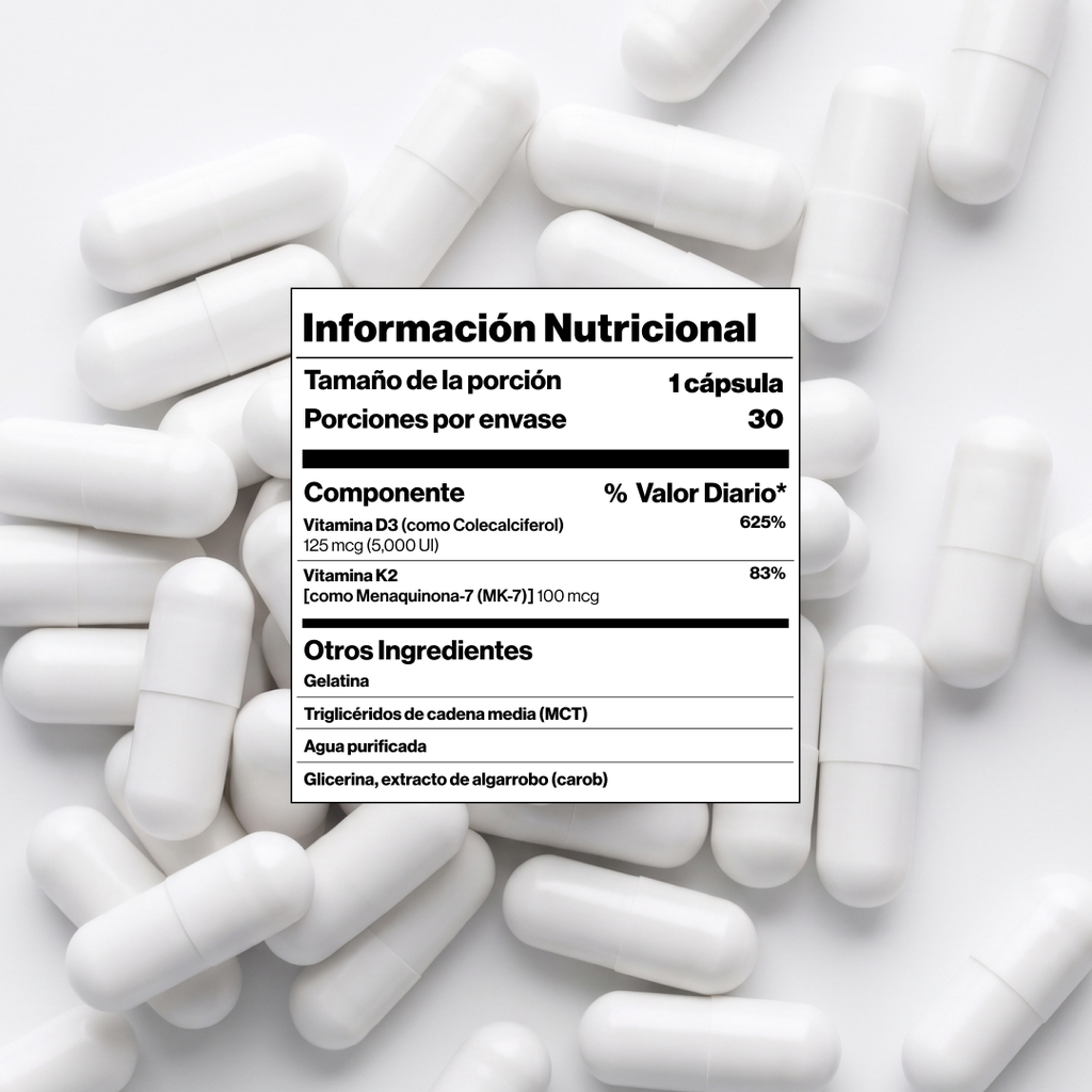 NUTRIRIONAL FACTS revive Vitamina D3 & K2.webp