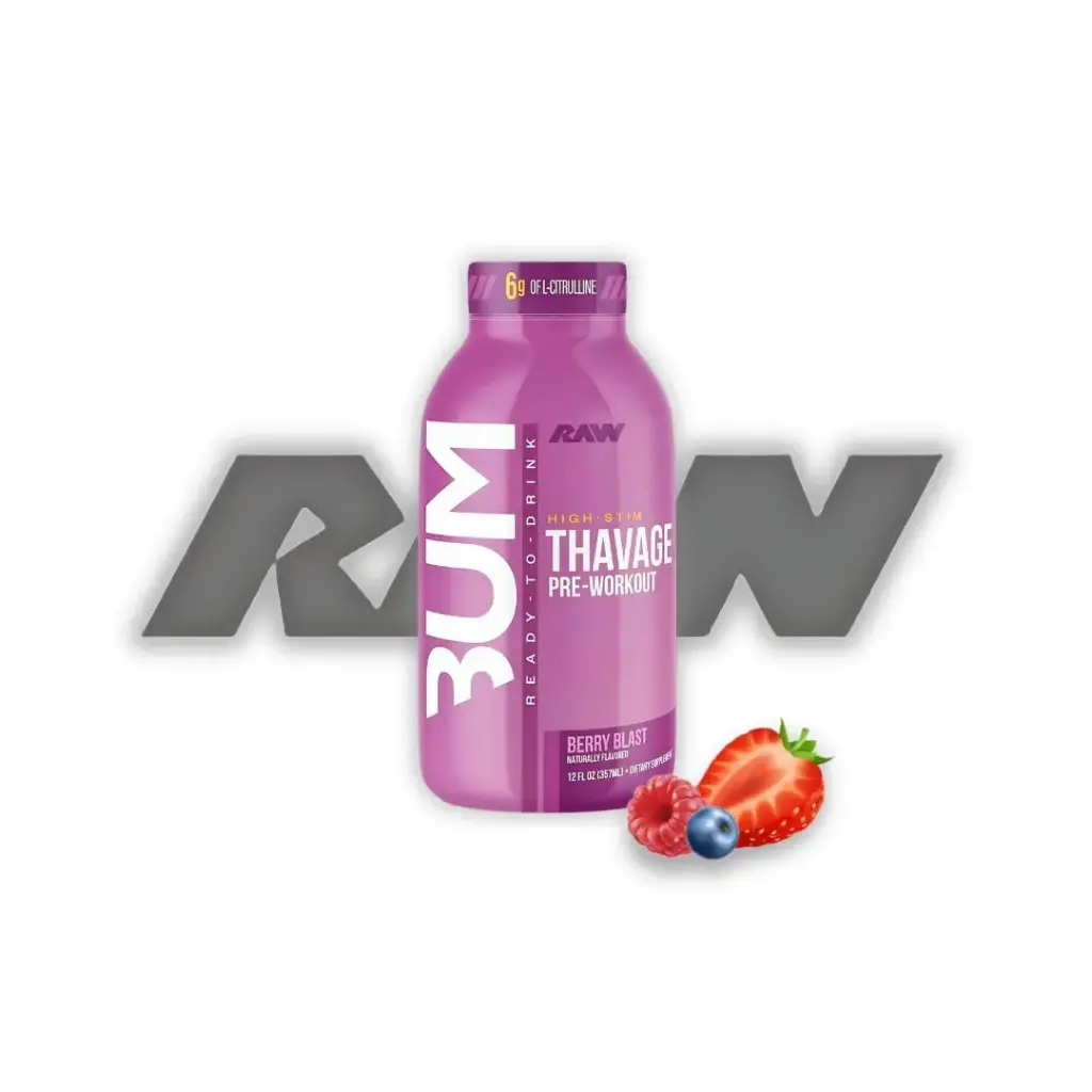 RAW Bum Thavage RTD Pre-Workout