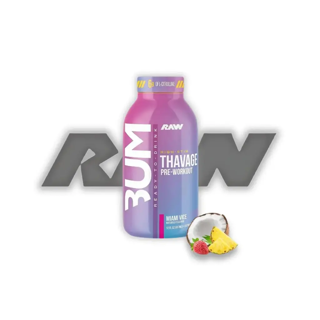 RAW Bum Thavage RTD Pre-Workout