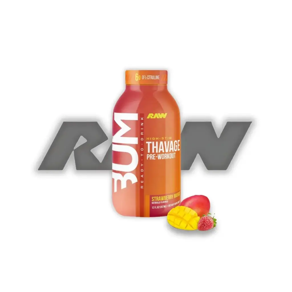 RAW Bum Thavage RTD Pre-Workout