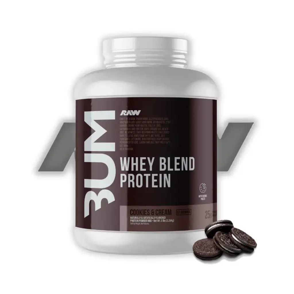 RAW Bum Whey Protein 5lbs