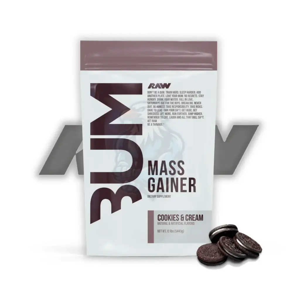 RAW Bum Mass Gainer Protein 12lb