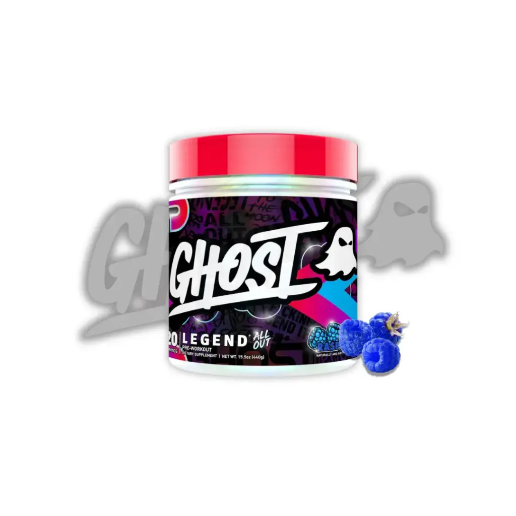 GHOST Legend All Out Pre-Workout (BLUE RASPBERRY)