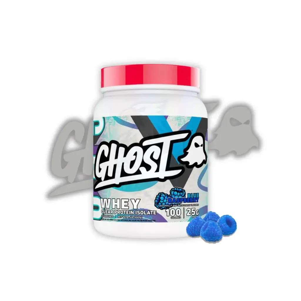 GHOST Whey Clear Isolate 1.4lb (BLUE RASPBERRY)