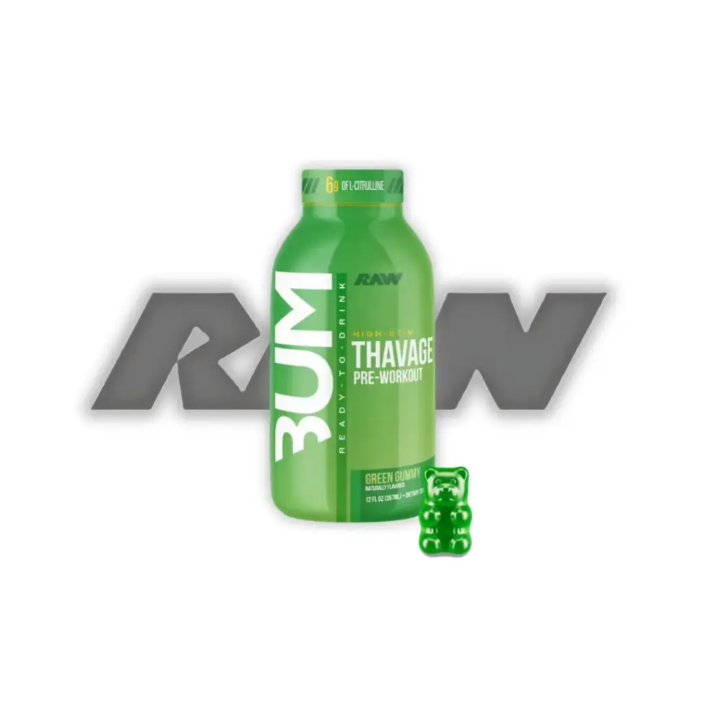 RAW Bum Thavage RTD Pre-Workout