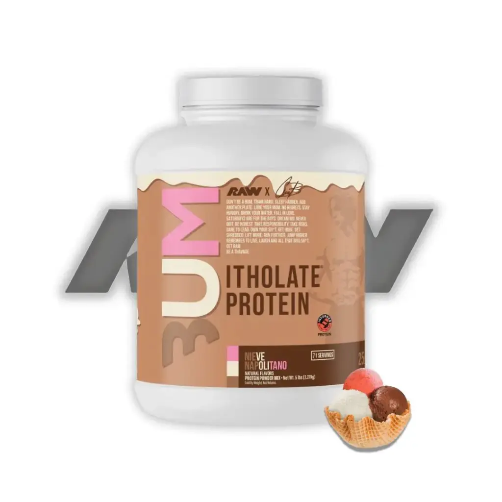 RAW Bum Itholate Protein 5lb (NIEVE NAPOLITANO)