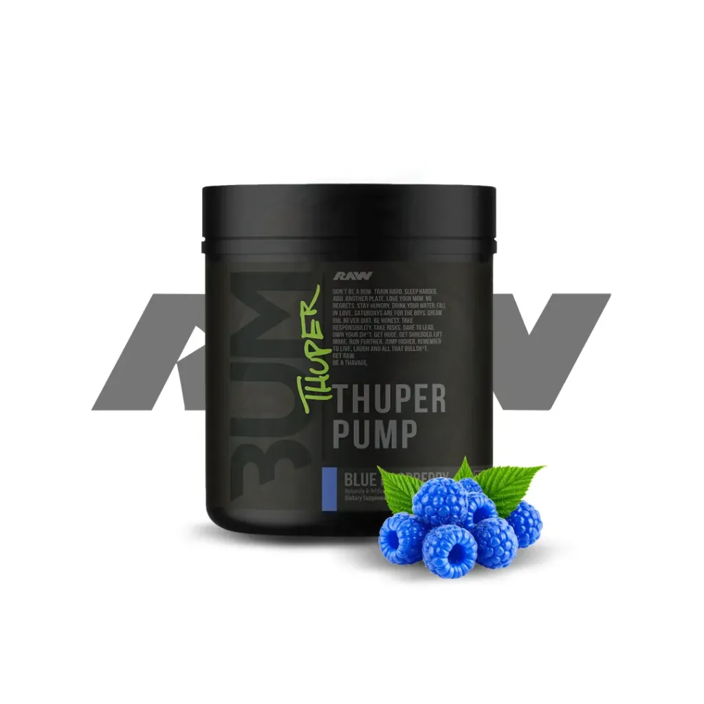 RAW Bum Thuper Pump (BLUE RASPBERRY)