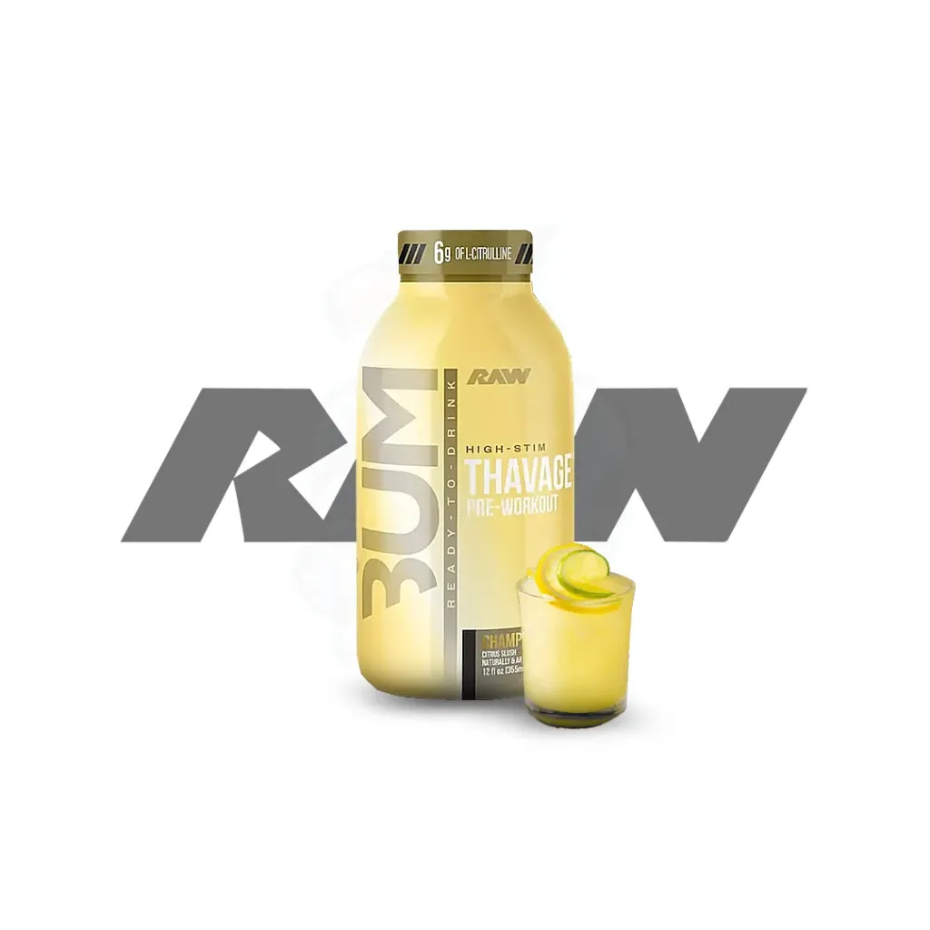 RAW Bum Thavage RTD Pre-Workout