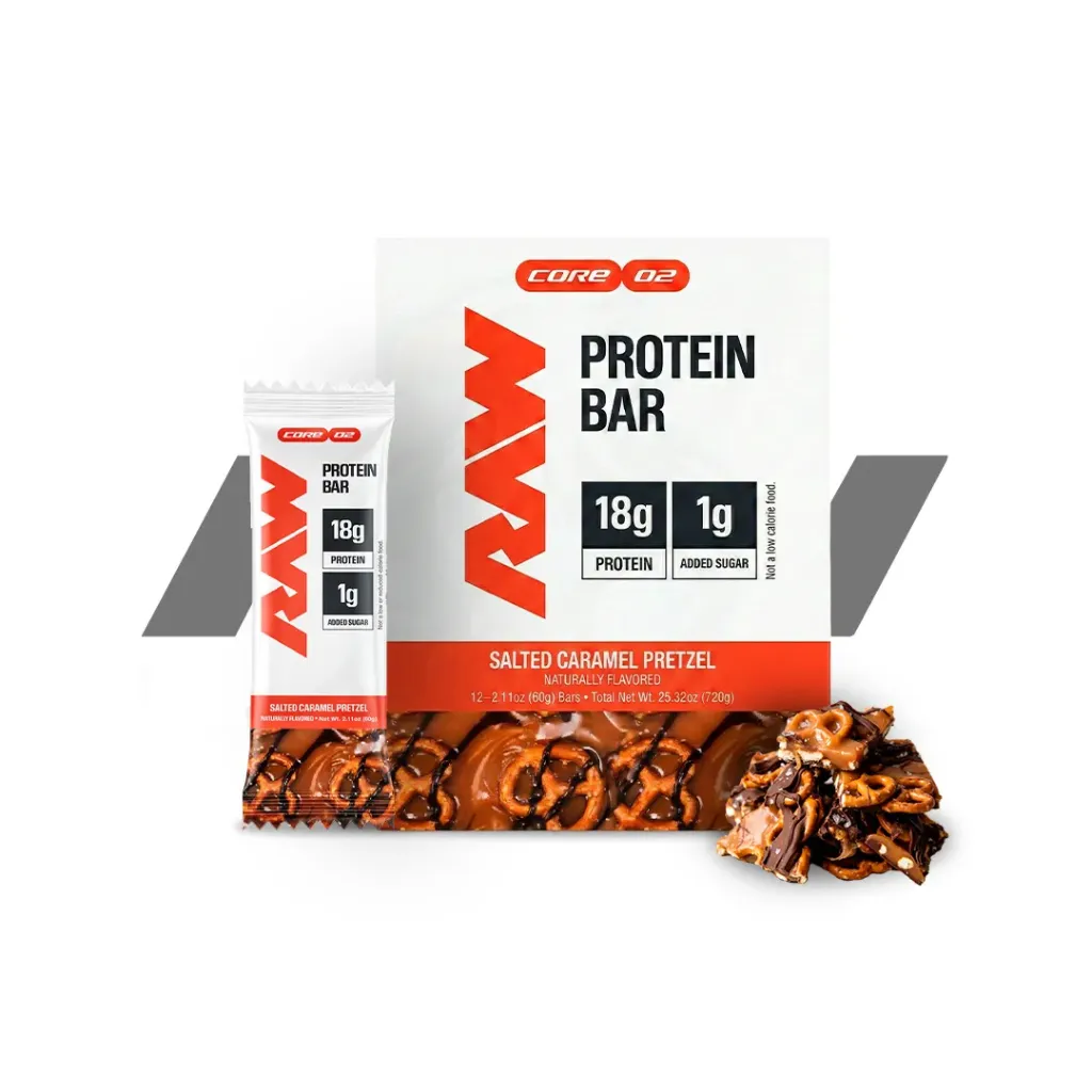 RAW Protein Bar (SALTED CARAMEL PRETZEL)