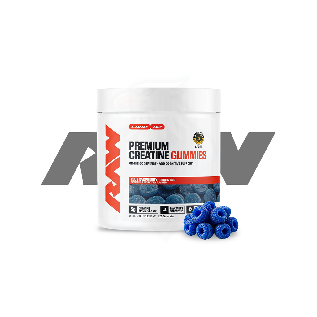 RAW Creatine Gummies (BLUE RASPBERRY)