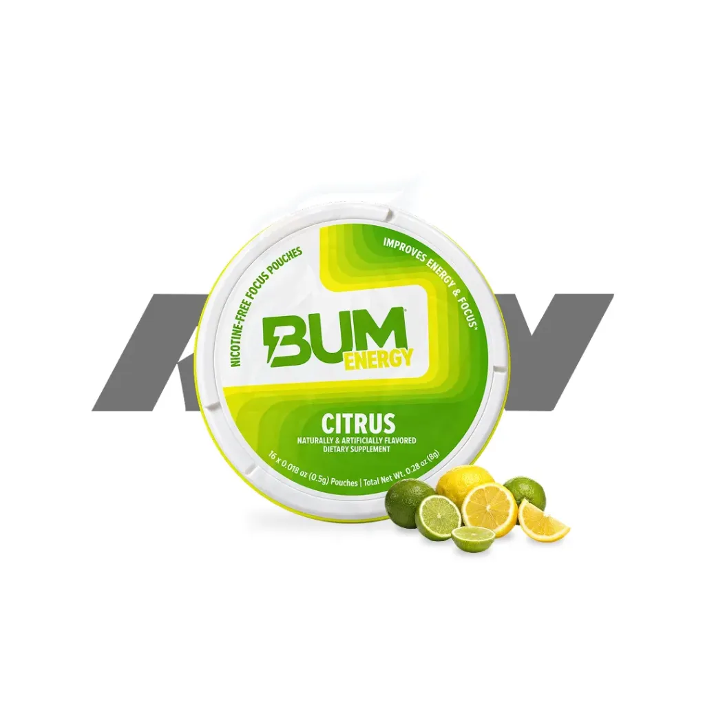 RAW Bum Energy Pouches (CITRUS)